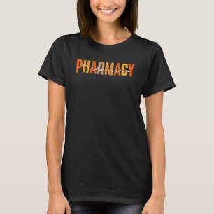 Camiseta Vintage Pharmacy Technician Fall Vibes Autumn Than