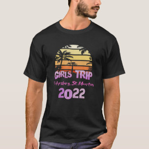 Camiseta Vintage PHILIPSBURG, ST. MAARTEN All GIRLS TRIP 20