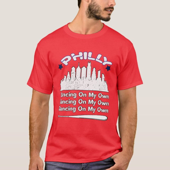 Camiseta Vintage Philly Baseball, Para Meninos, Ventiladore (Frente)