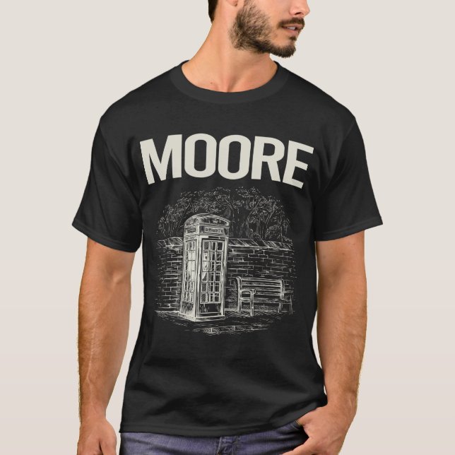Camiseta Vintage Phone Booth Moore (Frente)