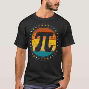 Camiseta Vintage Pi day Engraçado Professores de Matemática