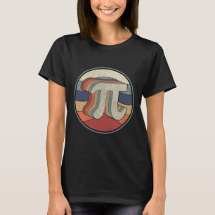 Camiseta Vintage Pi Day Math 70s 80s - Professor de Símbolo