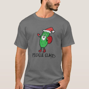 Camiseta Vintage Pickle Claus Bobo Em Santa Hat