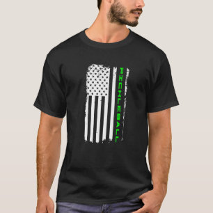 Camiseta Vintage Pickleball American Flag USA Legal Pickle