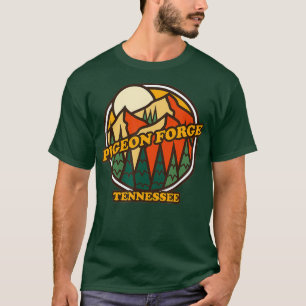 Camiseta Vintage Pigeon Forge Tennessee Mountain Hiking