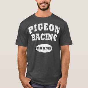 Camiseta Vintage Pigeon Racing Champ Champion Distress