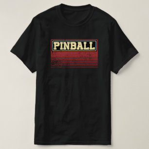Camiseta Vintage Pinball 80s