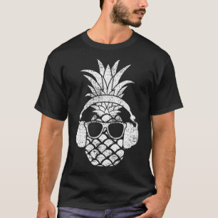 Camiseta Vintage Pineapple Havaiana Aloha Beach Fruta Cockt