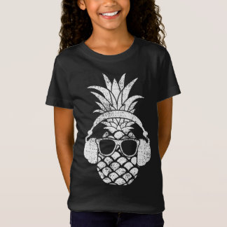 Camiseta Vintage Pineapple Havaiana Aloha Beach Fruta Cockt