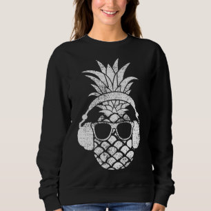 Camiseta Vintage Pineapple Havaiana Aloha Beach Fruta Cockt