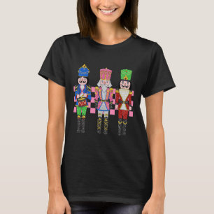 Camiseta Vintage Pink Nutcracker Esquadrão Balés Mulheres R