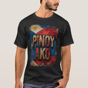 Camiseta Vintage Pinoy Ako Orgulho Filipinas