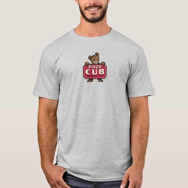 Camiseta Vintage Piper Cub (Frente)
