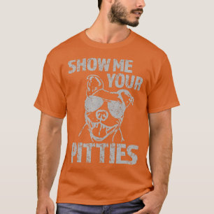 Camiseta Vintage Pitbull Resting FaceEngraçado Pitbull Love