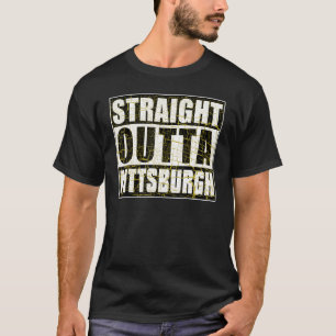 Camiseta Vintage Pittsburgh Hetero Outta Pittsburgh Homet