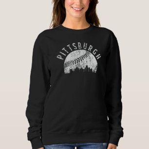 Camiseta Vintage Pittsburgh Pennsylvania Skyline Roupa