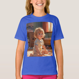 Camiseta "Vintage Playtime: Um Sonho de Toddler"