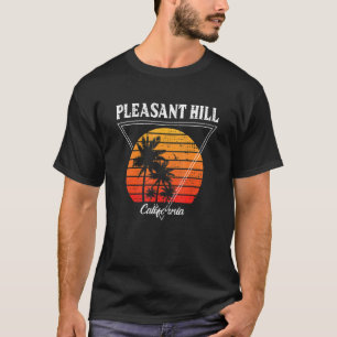 Camiseta Vintage Pleasant Hill California Palm Trees CA Ret