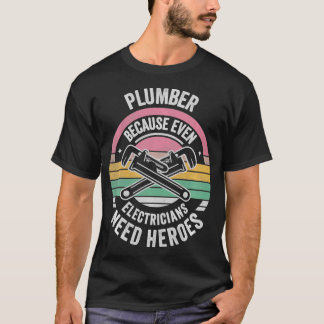 Camiseta Vintage Plumber Porque Até Os Eletrônicos Precisam