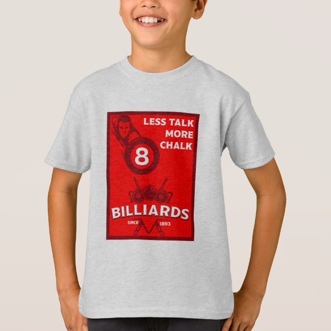 Camiseta Vintage Pocket Billards (Frente)