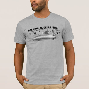 Camiseta Vintage "Polaris Nuclear Sub" Comic Book Ad Shirt