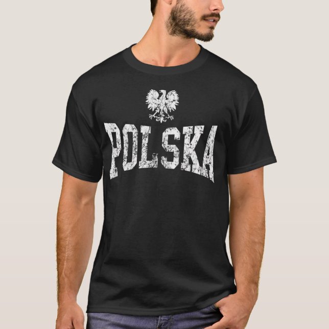 Camiseta Vintage Polska Eagle (Frente)