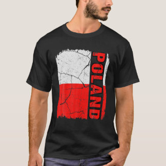 Camiseta Vintage Polska Flag Polônia Pride Roots Heritage G