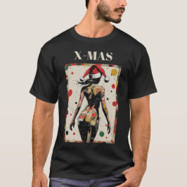 Camiseta Vintage Pop Art Natal Tee - Abstrato Holiday