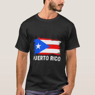 Camiseta Vintage Porto Rico Sinaliza Orgulho Familiar Porto
