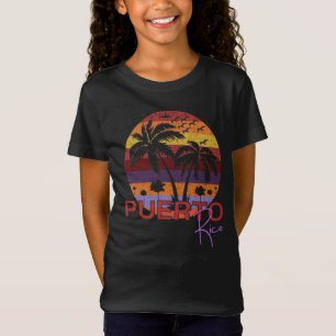 Camiseta Vintage Porto Rico Summer Beach