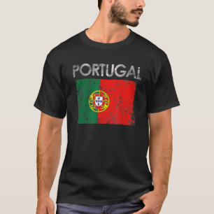 Camiseta Vintage Portugal Bandeira do Orgulho Português