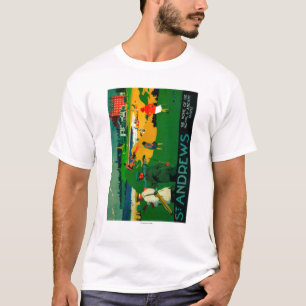 Camiseta Vintage PosterEurope de St Andrews
