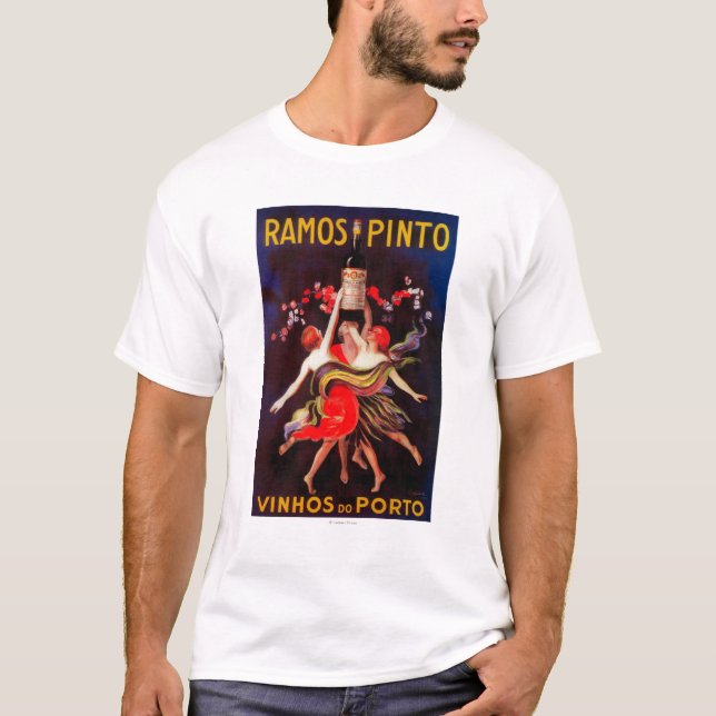 Camiseta Vintage PosterEurope do Pinto de Ramos (Frente)