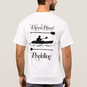 Camiseta Vintage Preciso De Um Bom Paddling Kayaking Kayake