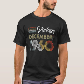 Camiseta Vintage presente de aniversário da cassete de
