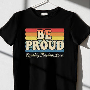 Camiseta vintage Pride Rainbow LGBTQ Men
