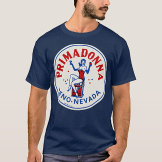Camiseta Vintage Primadonna Club Reno Nevada