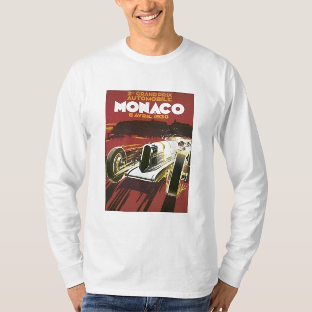 Camiseta Vintage Prix grande Monaco (Frente)