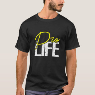 Camiseta Vintage Pro Life Generation Anti-Aborto Católico