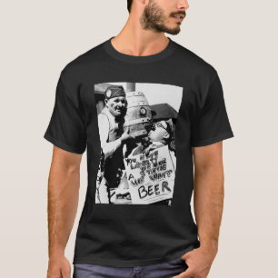 Camiseta Vintage Prohibation Beer, Queremos A Proibição Da
