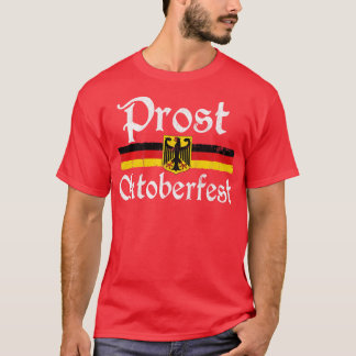 Camiseta Vintage Prost Oktoberfest 2023 Beer German Flag Ea