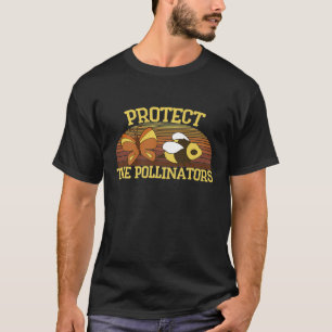Camiseta Vintage Protege o abelha de permacultura dos polin
