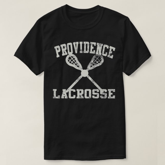 Camiseta Vintage Providence Lacrosse Classic TSirt (Frente do Design)