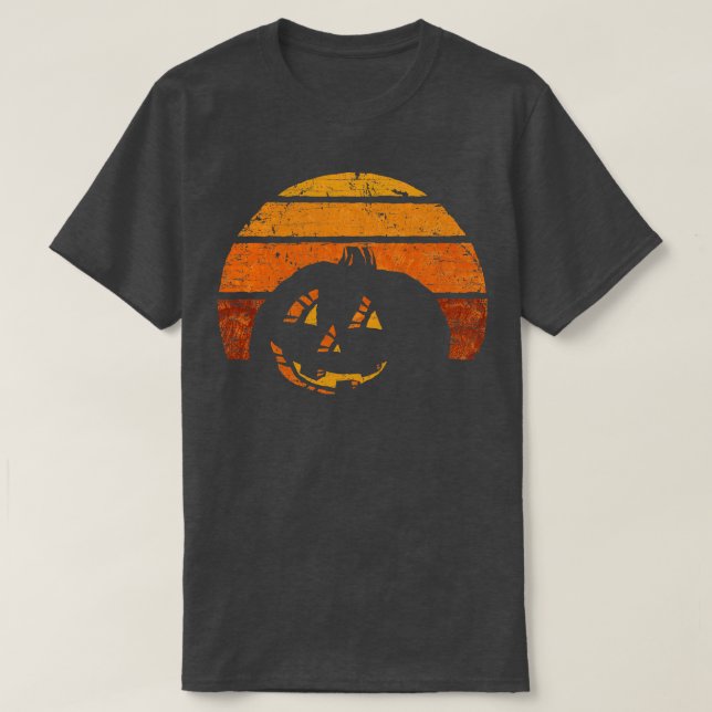 Camiseta Vintage Pumpkin (Frente do Design)