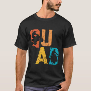 Camiseta Vintage Quad Funny Quad Rider Atv Presente Legal R