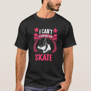 Camiseta Vintage que não posso ter que Skate de patinar pre