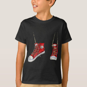 Camiseta Vintage que Sneaking ao redor