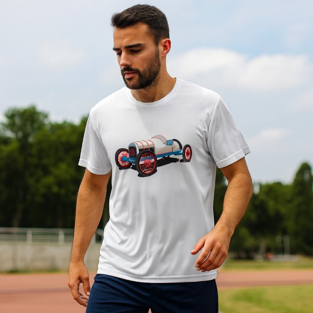 Camiseta Vintage Race Car Classic Auto (Criador carregado)