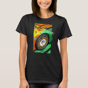 Camiseta Vintage Race Car Old School dos anos 90 e 80