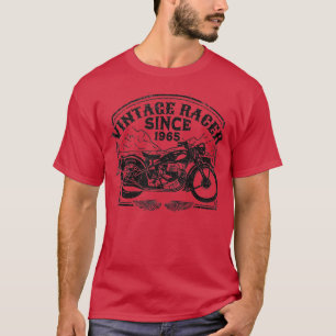 Camiseta Vintage Racer Desde 1965, Motorcyc
